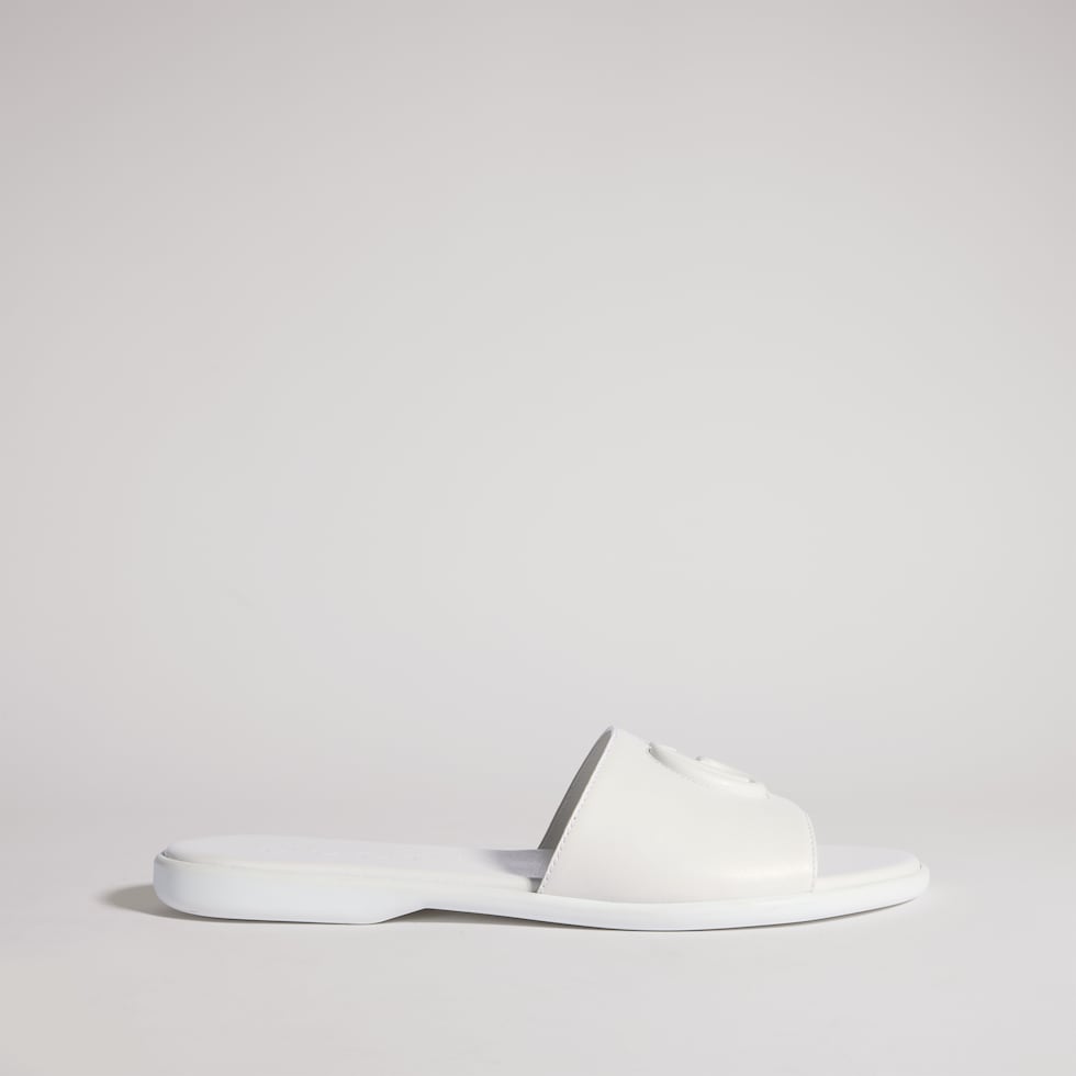 Women's slide sandal with Double G