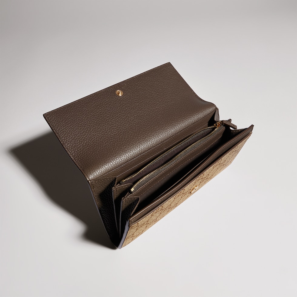 Cartera continental bicolor GG Marmont