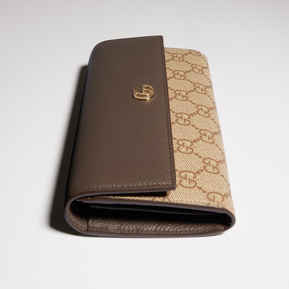Cartera continental bicolor GG Marmont