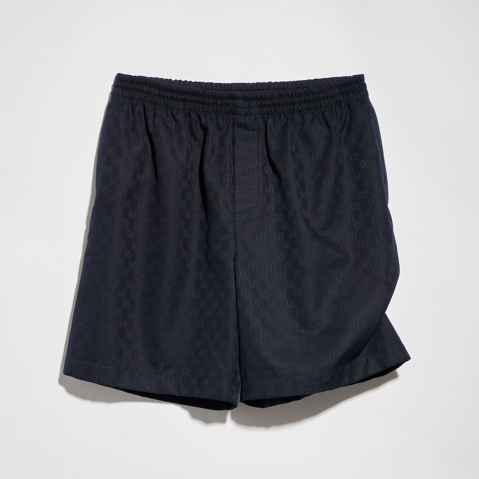 GG cotton canvas shorts