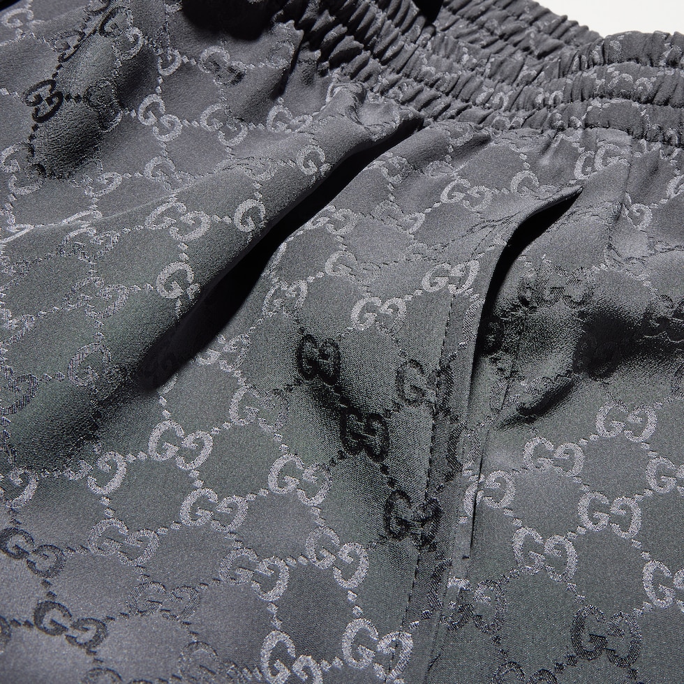 GG silk jacquard shorts