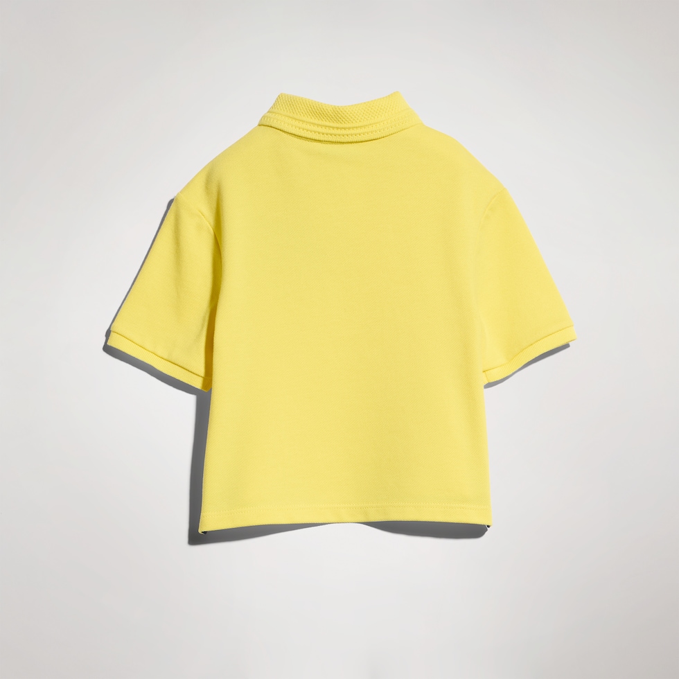 Baby polo shirt with embroidery