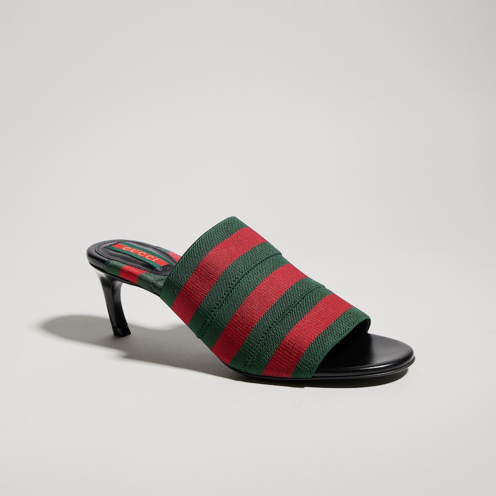 Damen-Mulesandalette mit Web