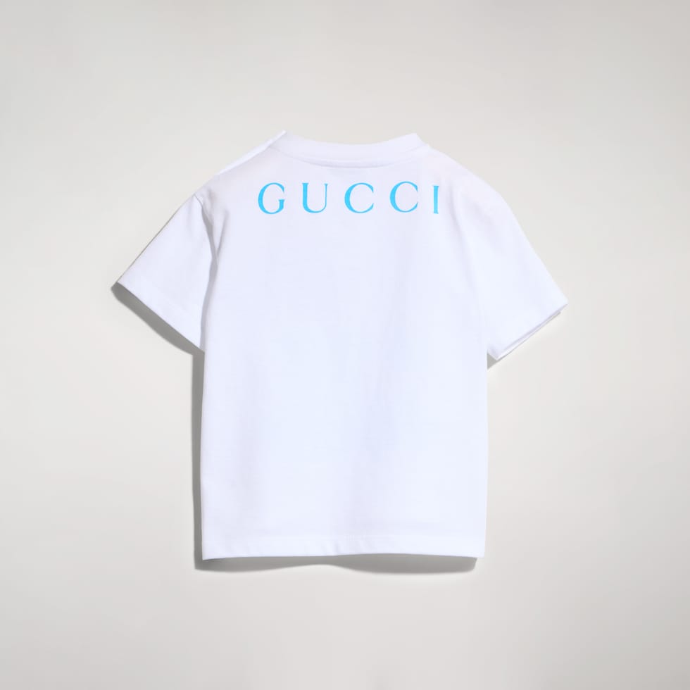 〔ベビー〕プリント コットンジャージー Tシャツ