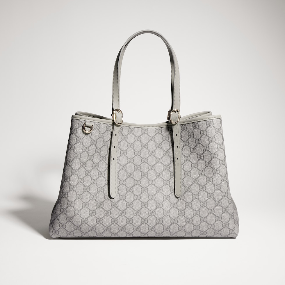 GG Emblem large tote bag