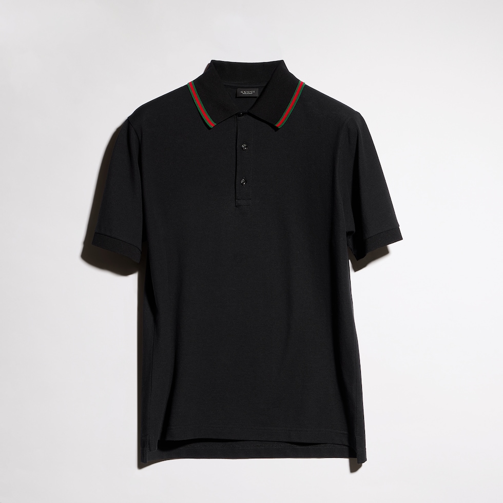 Poloshirt aus Baumwoll-Jersey-Piqué