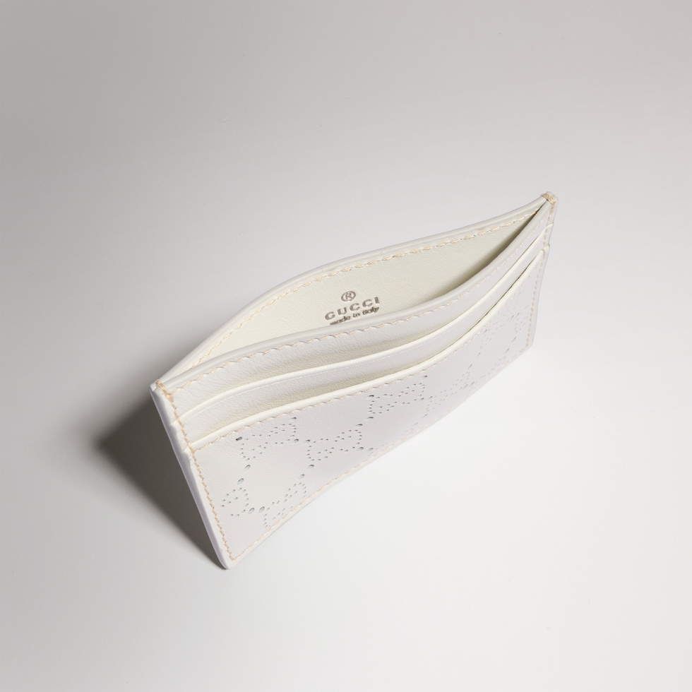 Perforated GG card case
