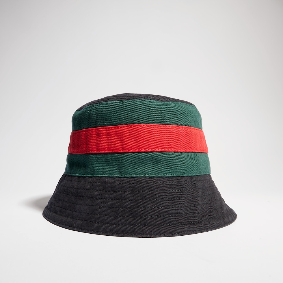Washed cotton bucket hat with Web