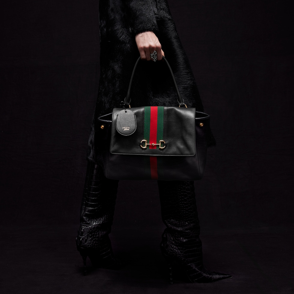 Paparazzo medium top handle bag