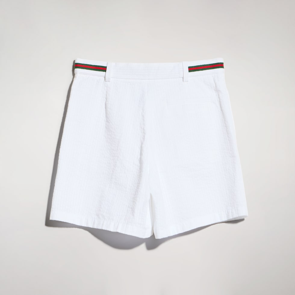 Children's crinkle cotton shorts