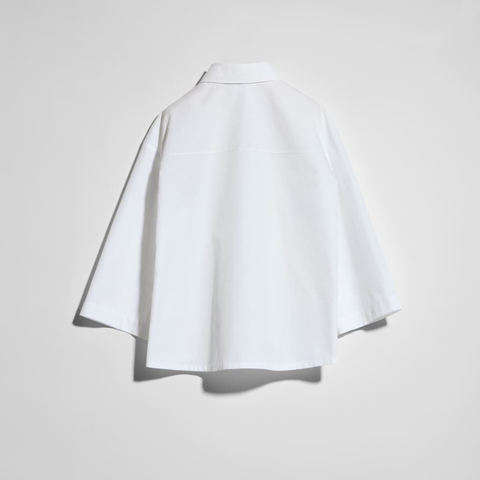 Children's GG cotton poplin shirt