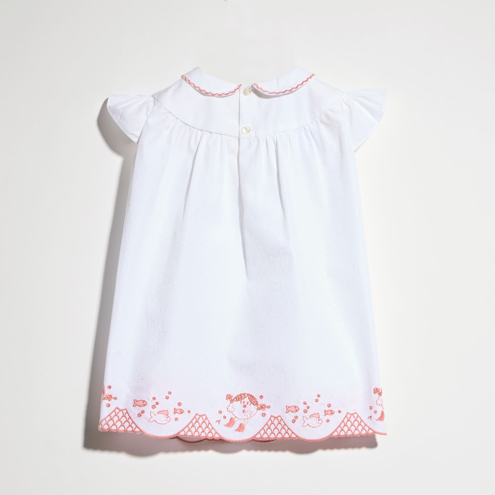 Baby GG cotton jacquard dress