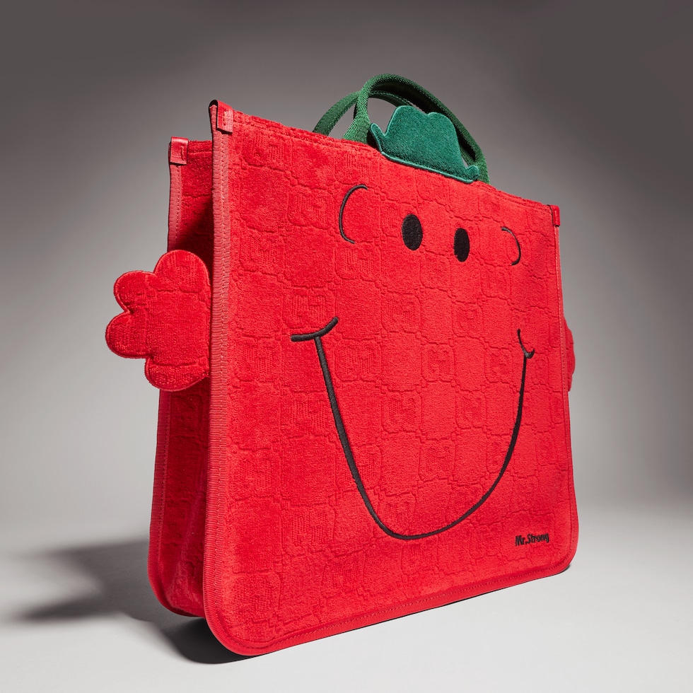 Children's GG tote bag with embroidery