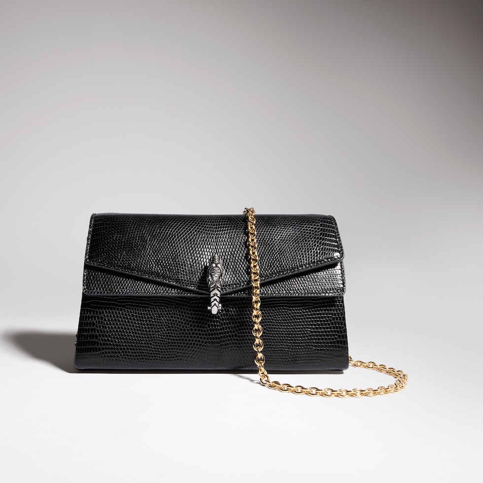 Dionysus lizard small shoulder bag