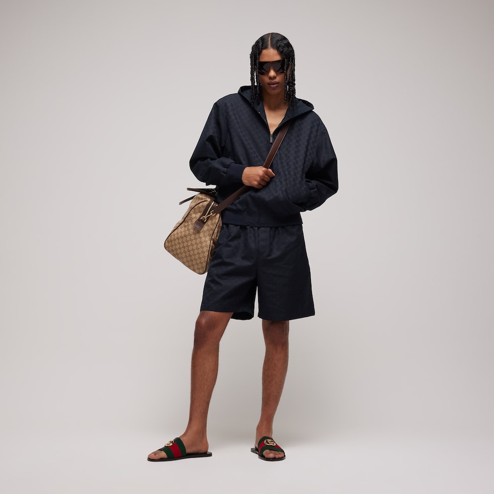GG cotton canvas shorts