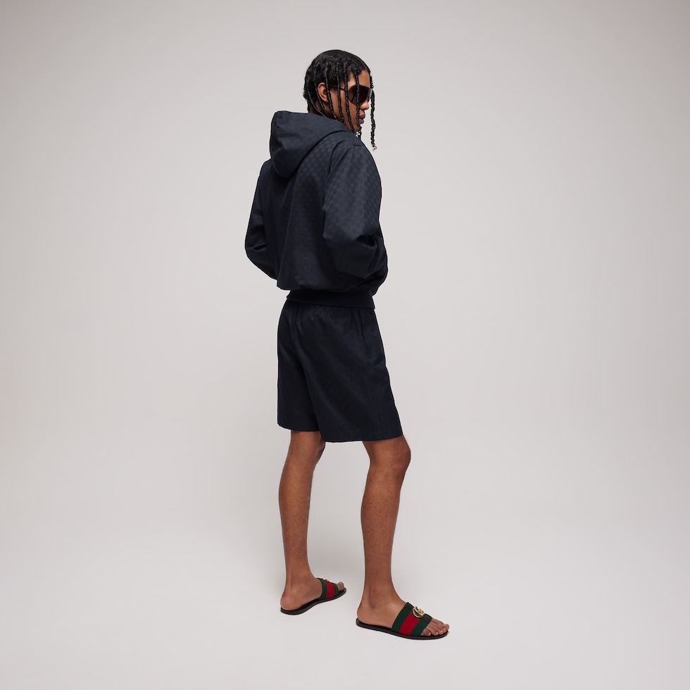 GG cotton canvas shorts