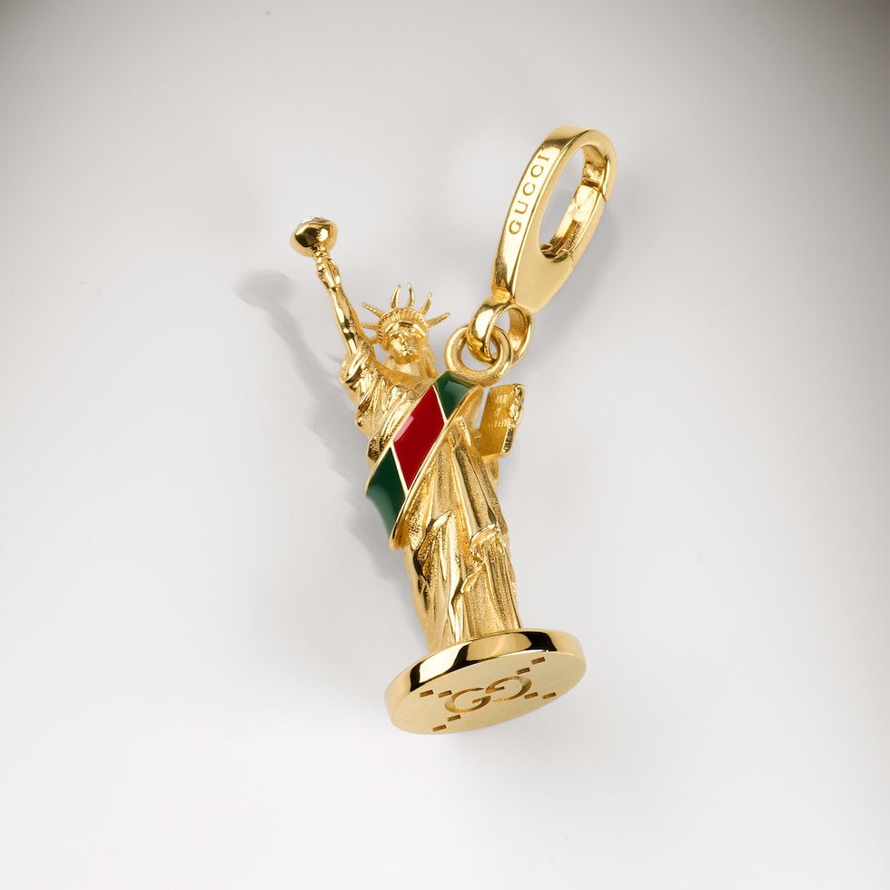 Statue of Liberty motif charm