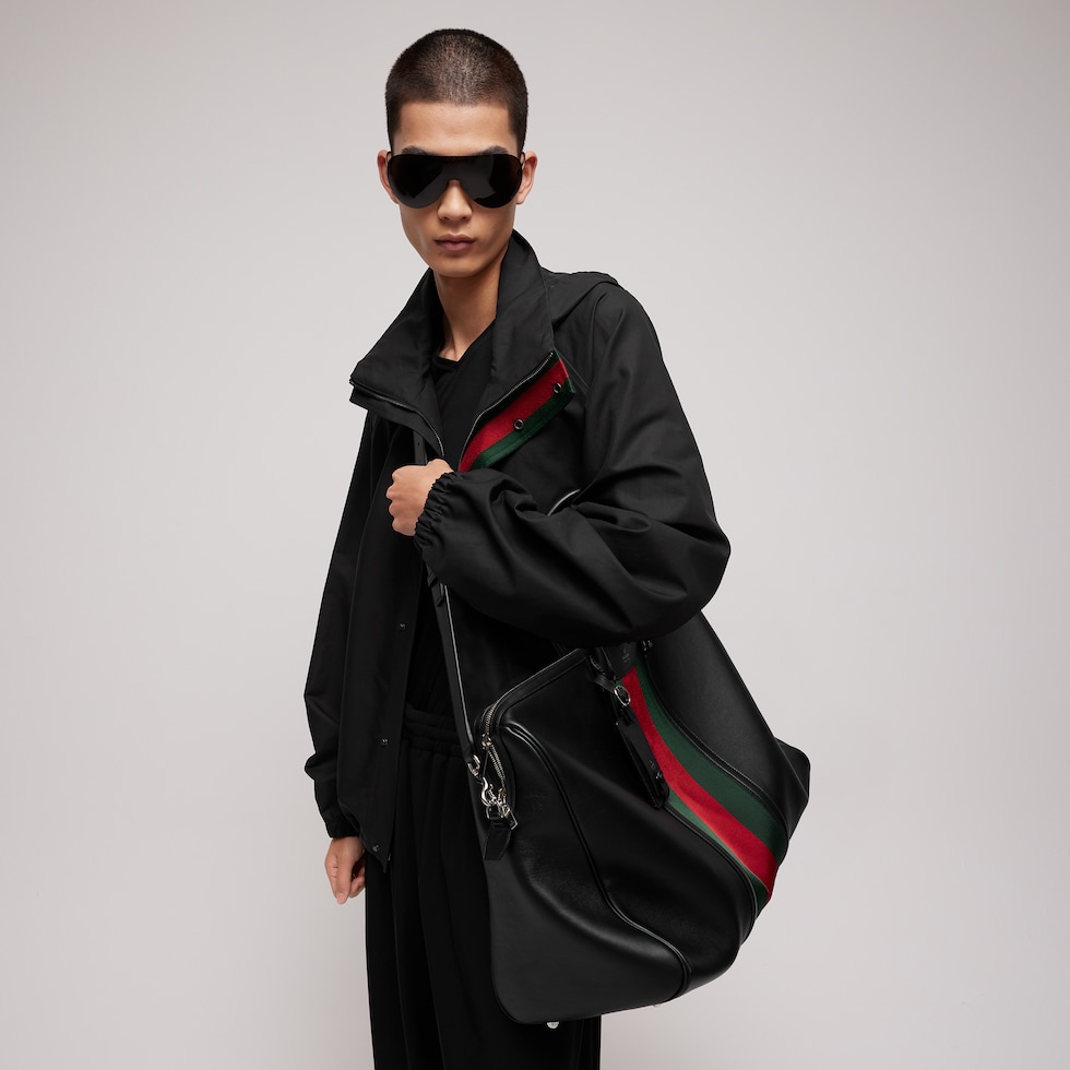 Mega Web Trademark large duffle bag