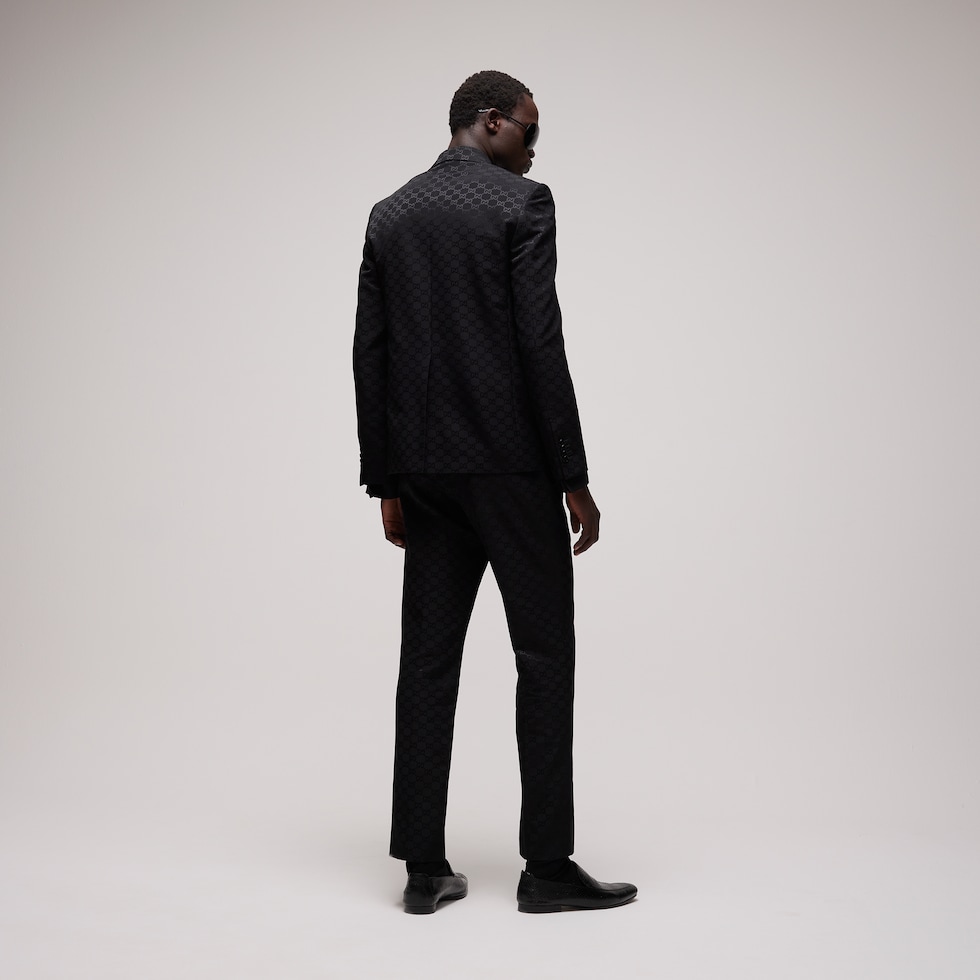 Pantalon en faille légère GG