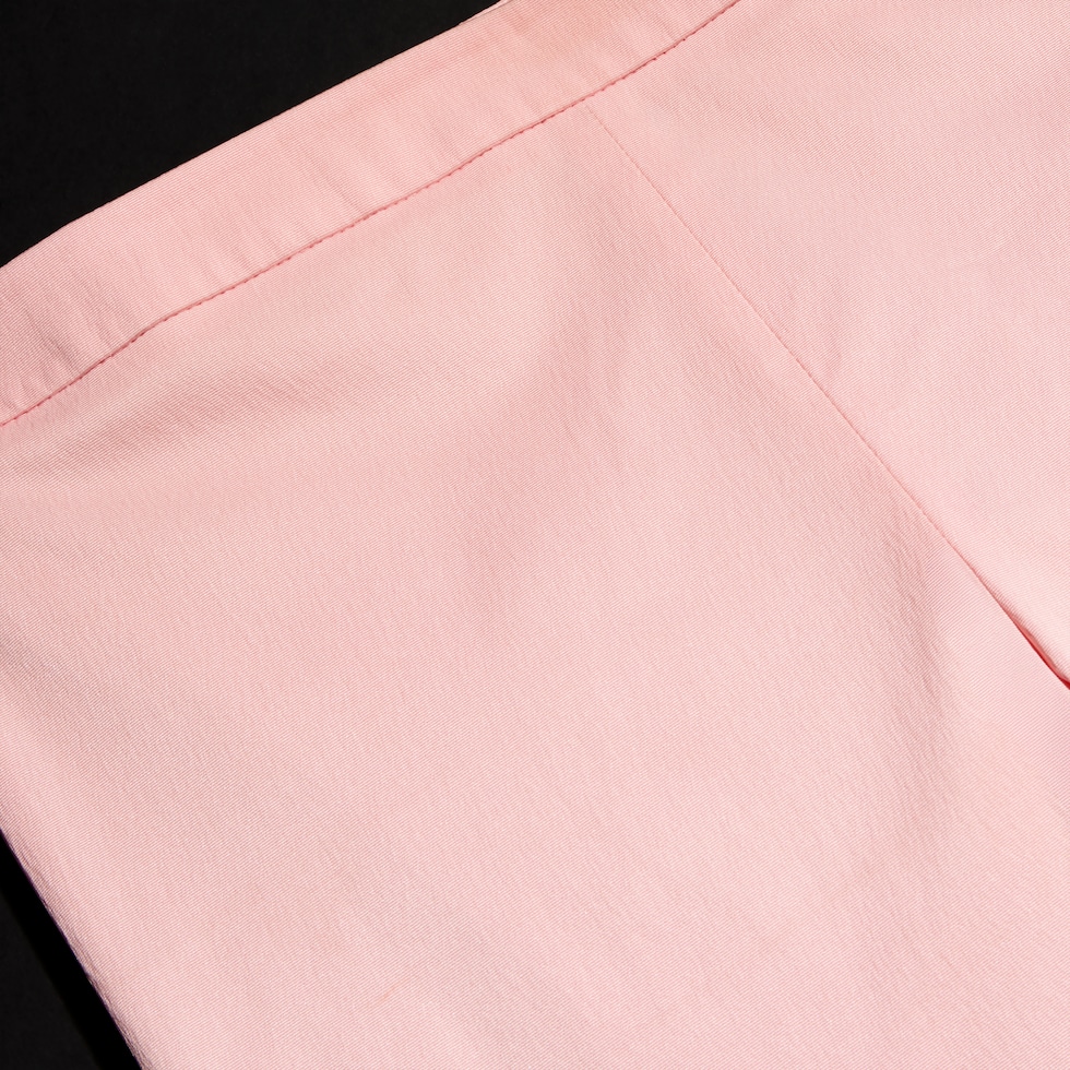 Stretch silk faille leggings