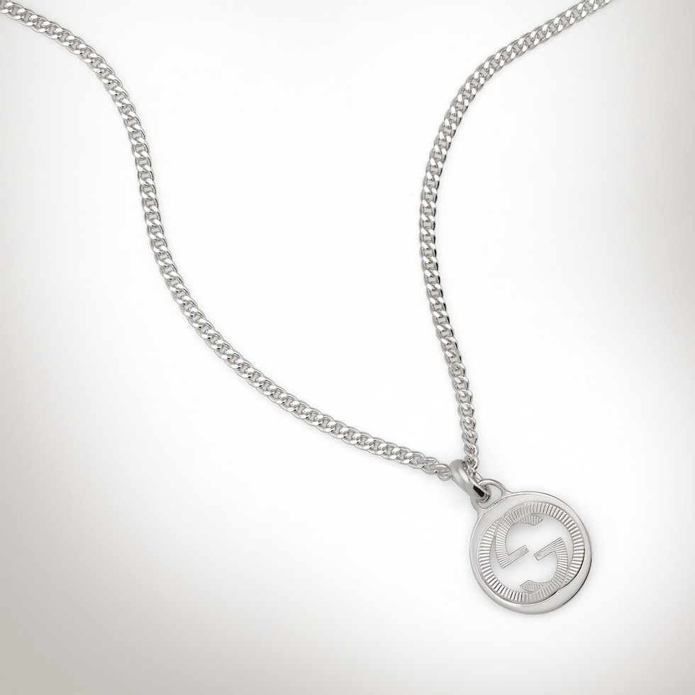 Collana Gucci Interlocking con pendente
