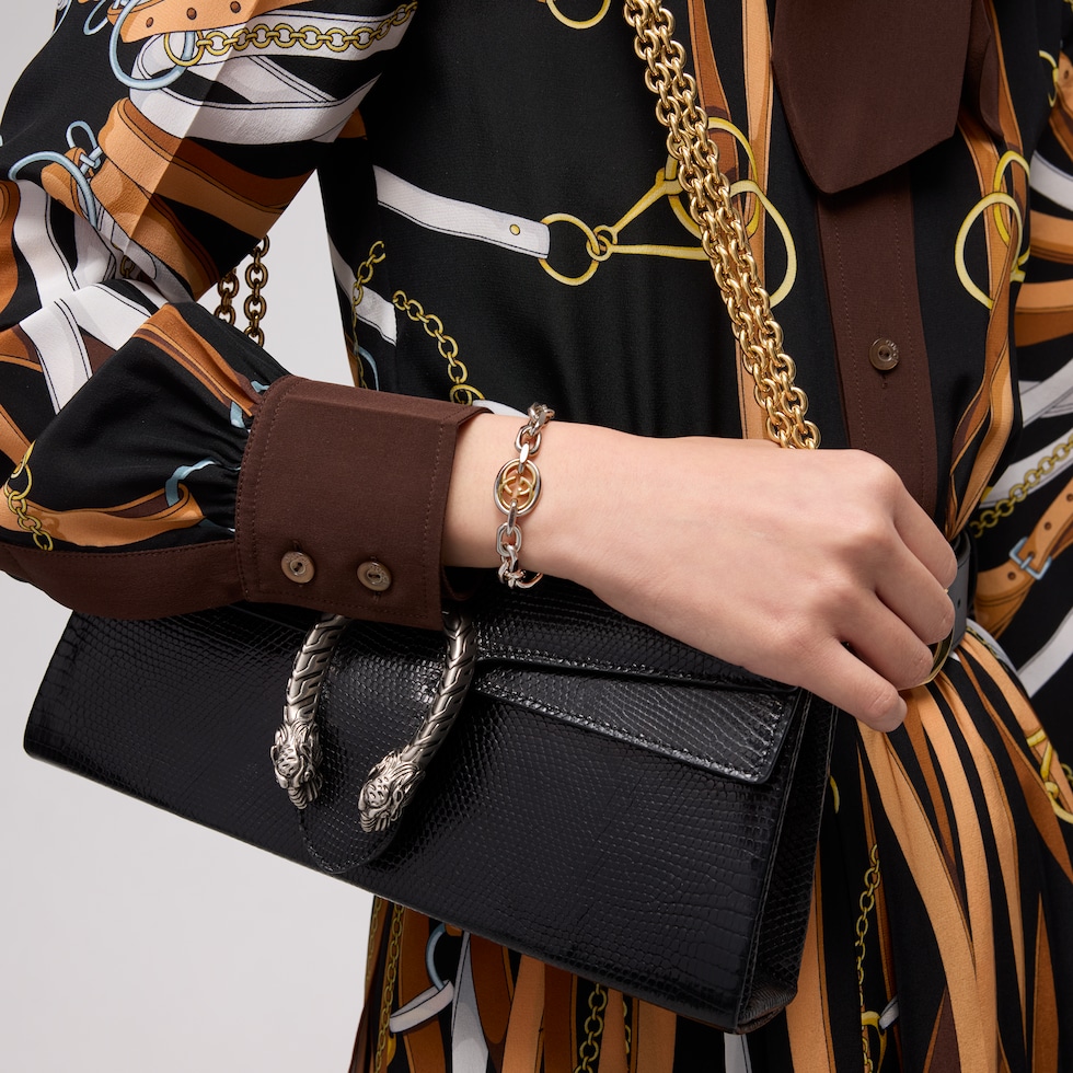 Bracelet chaîne Gucci Interlocking