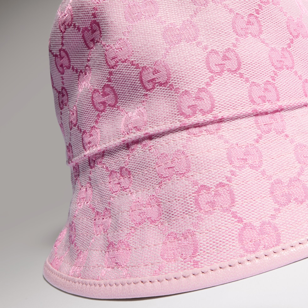 GG cotton canvas bucket hat