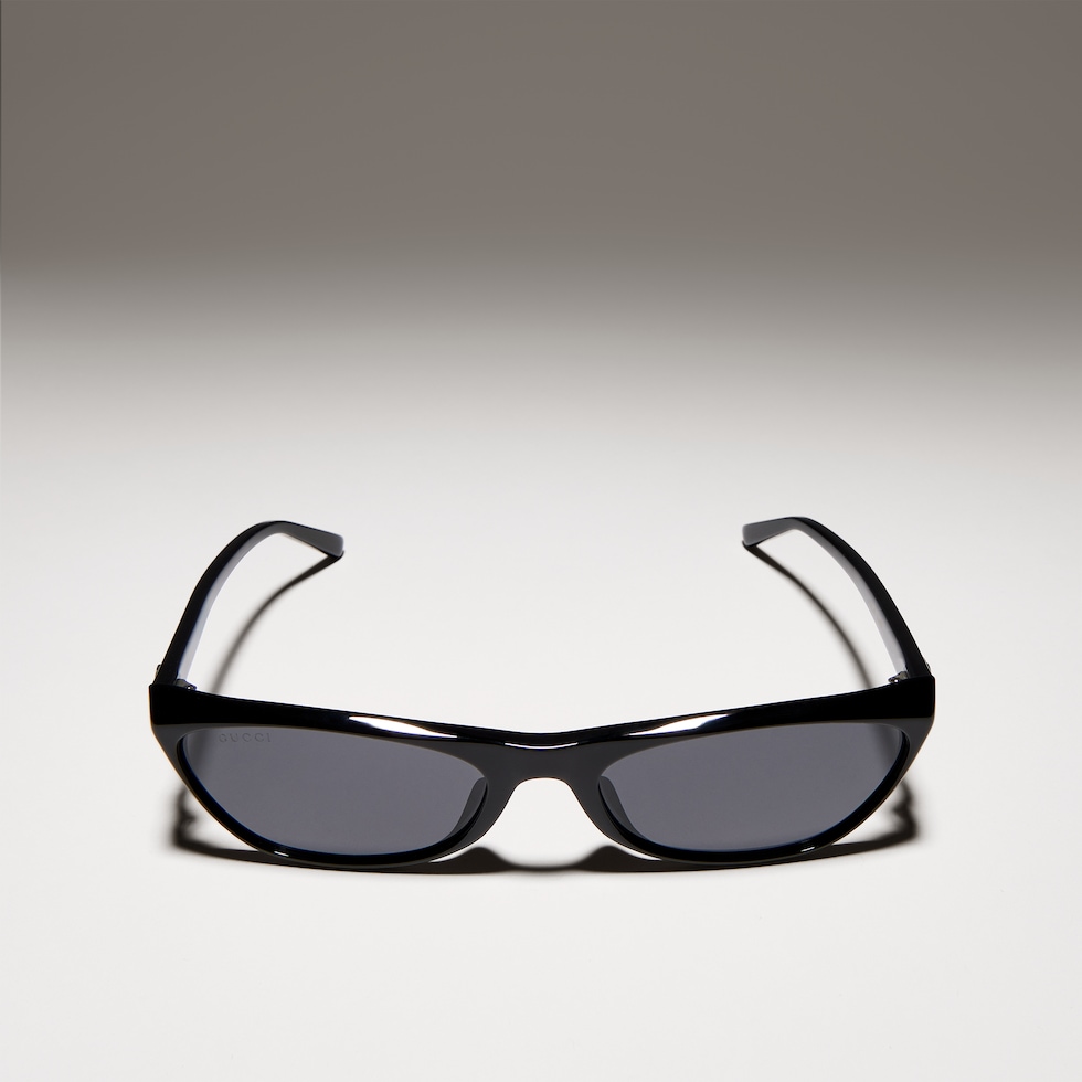 Geometric-frame sunglasses