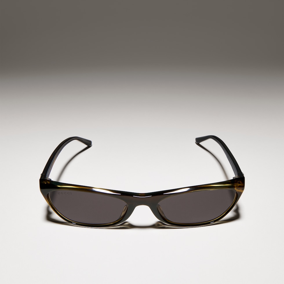Geometric-frame sunglasses