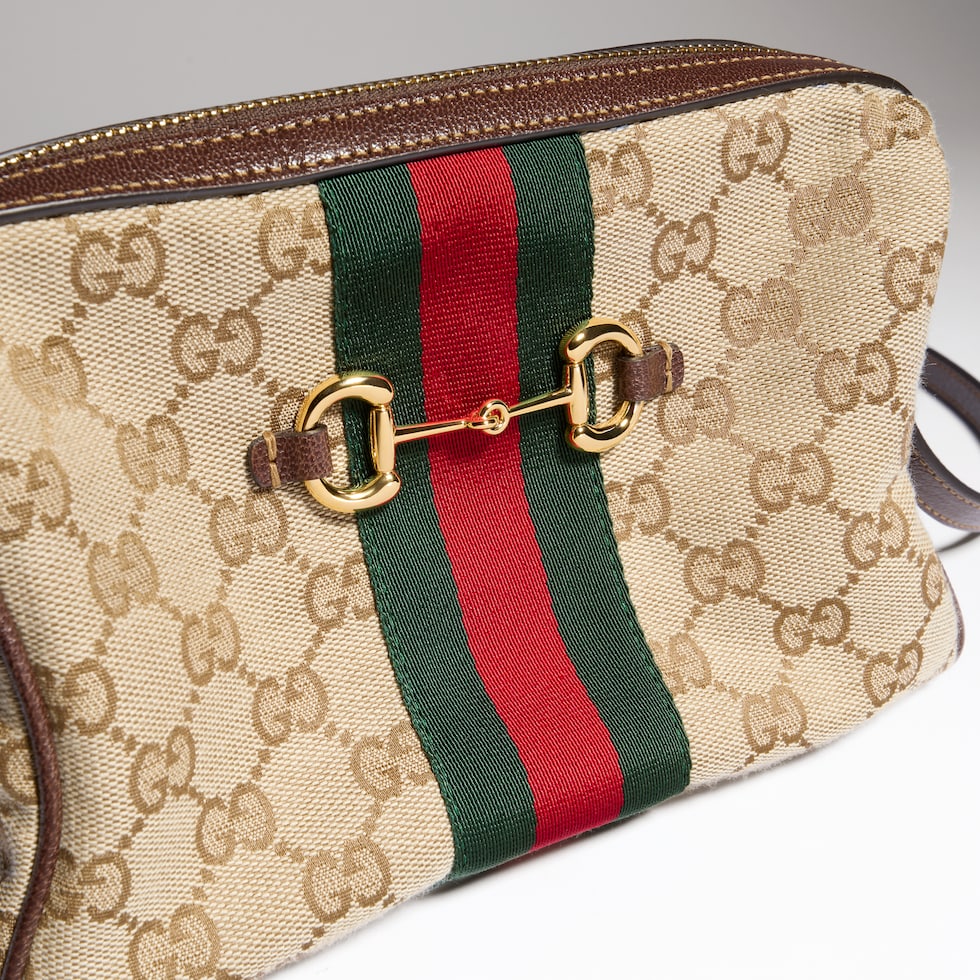 Gucci Horsebit Web small camera bag