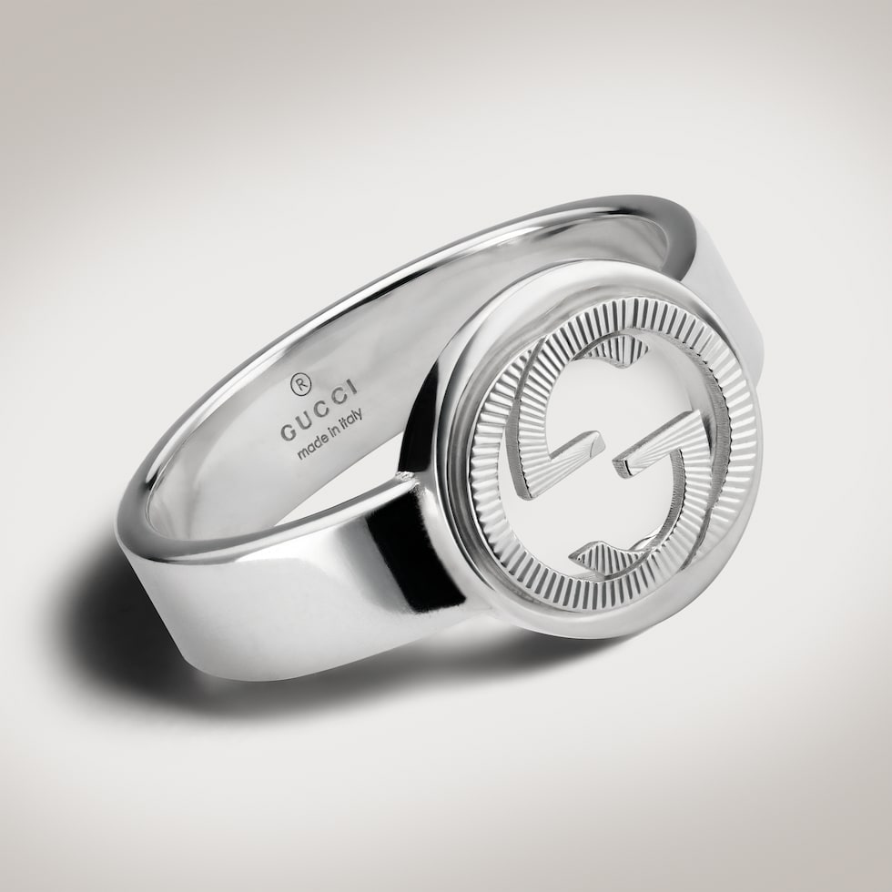 Anello Gucci Interlocking