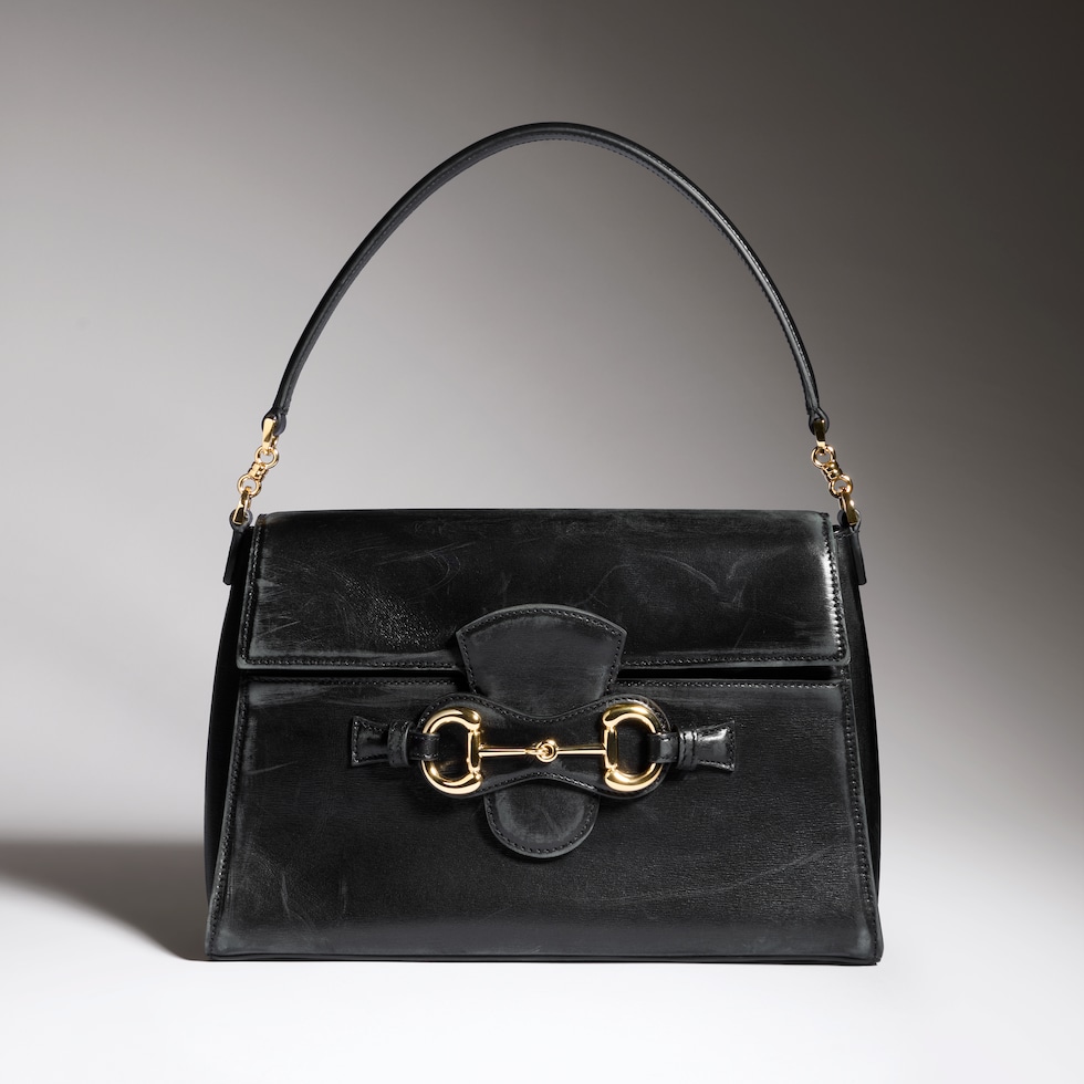 Medium top handle bag with Horsebit