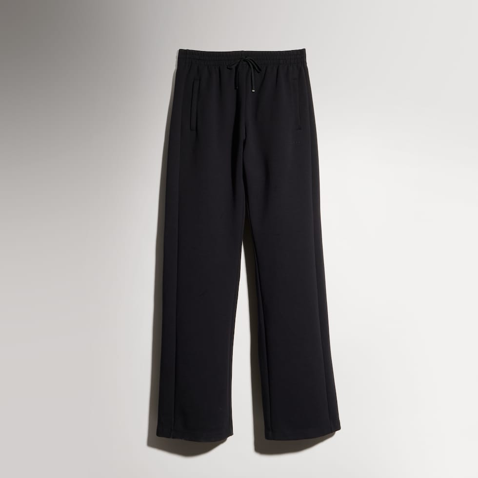 Stretch cotton jersey sportswear pants