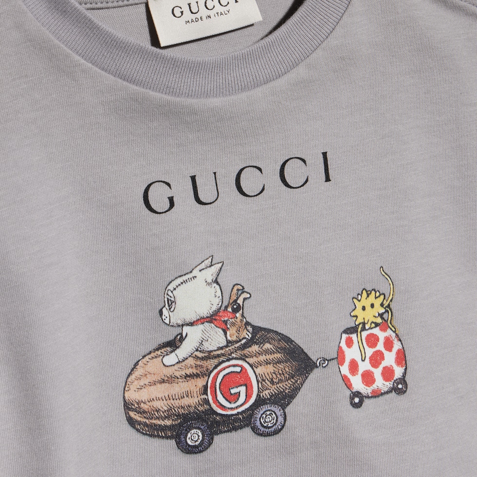Baby cotton T-shirt with print