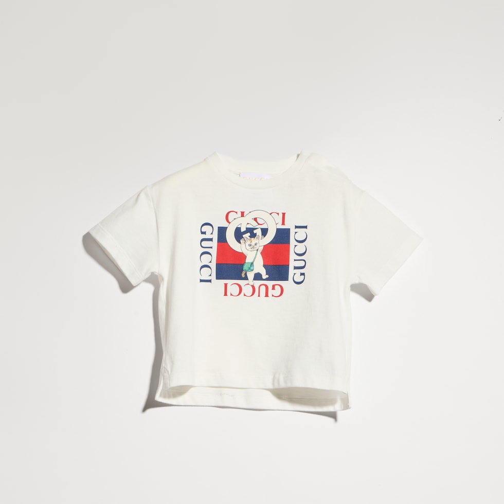 Baby cotton T-shirt with print