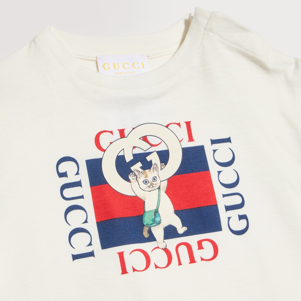 Baby cotton T-shirt with print