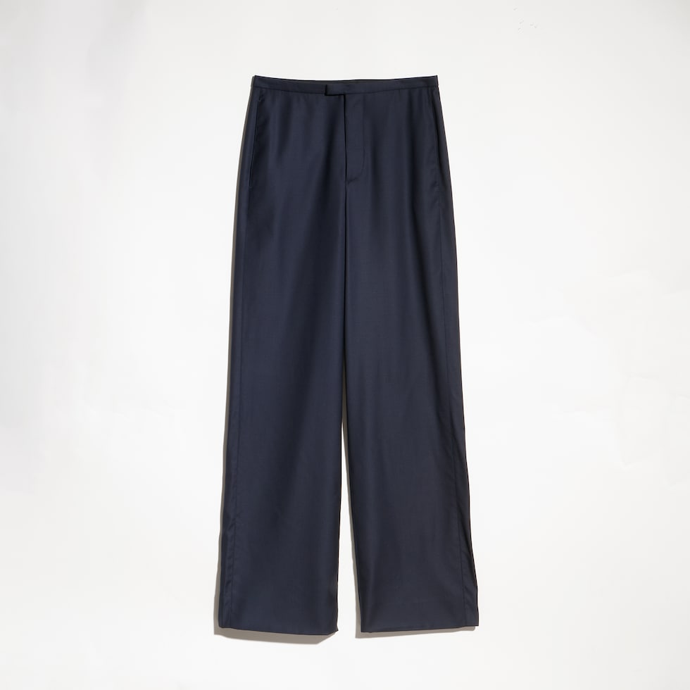 Light wool pants