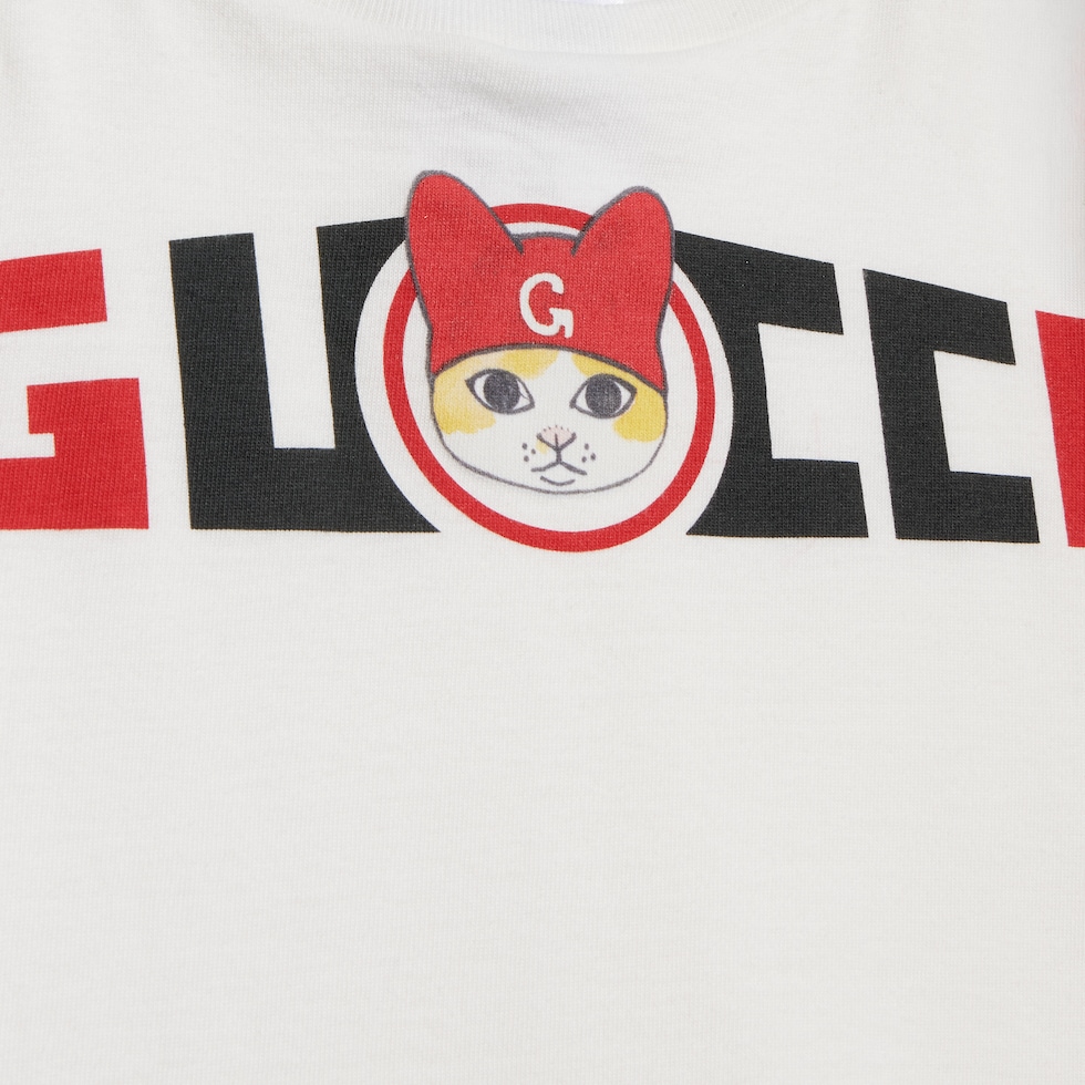 Children's cotton T-shirt with print