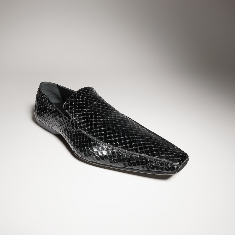 Men's Giovanni python loafer