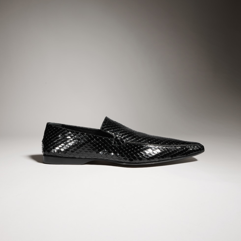 Men's Giovanni python loafer
