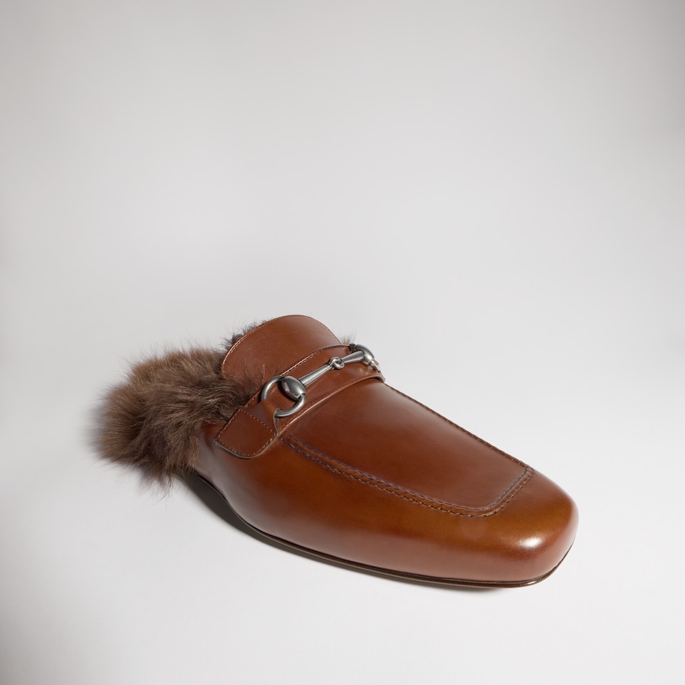 Men's slipper with Horsebit