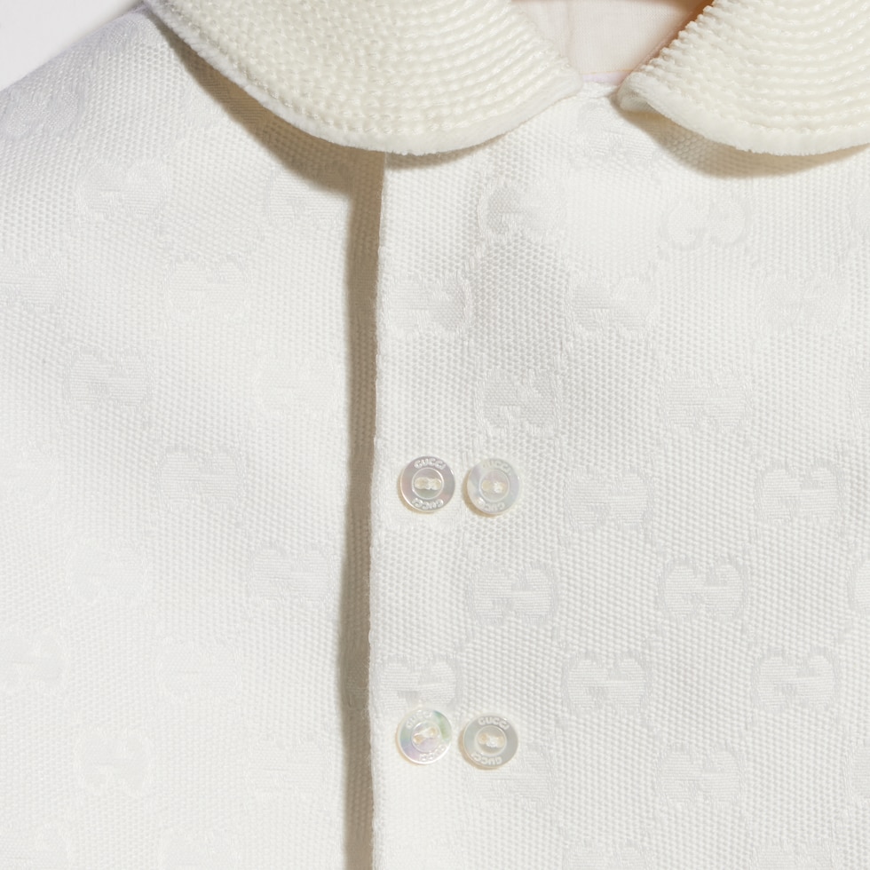Baby GG canvas coat
