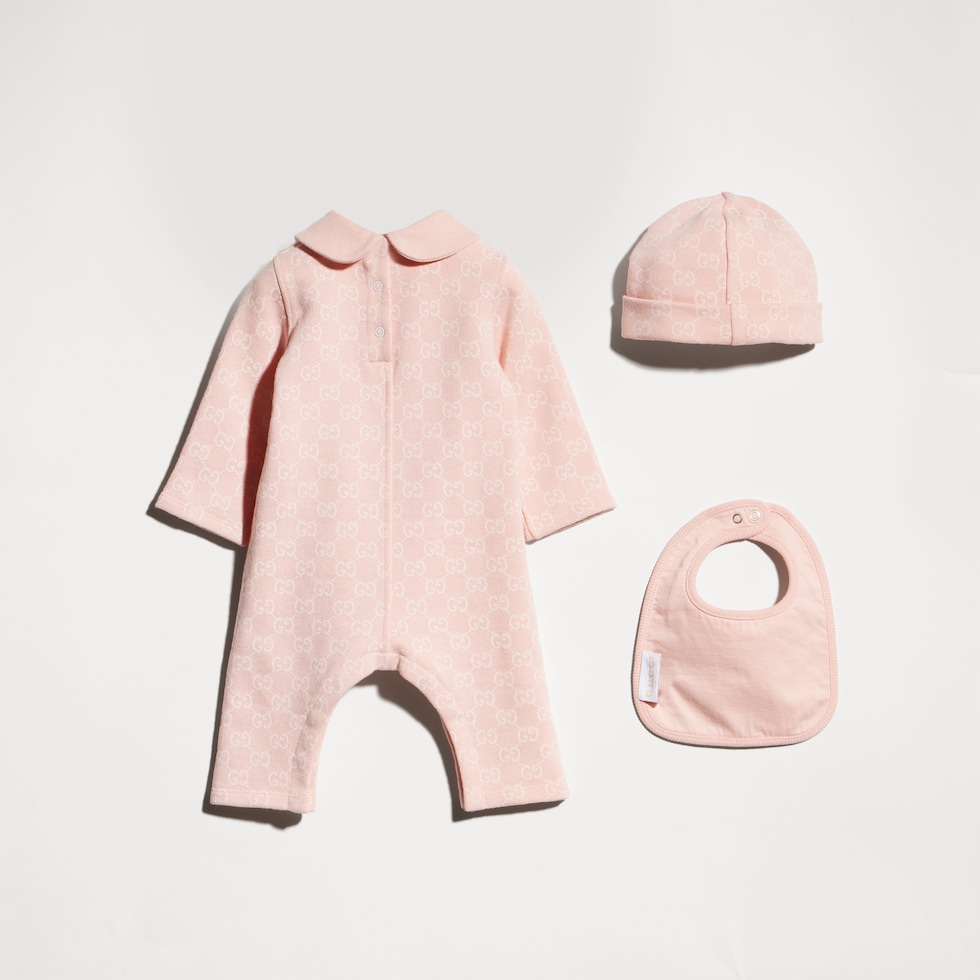 Baby printed cotton gift set
