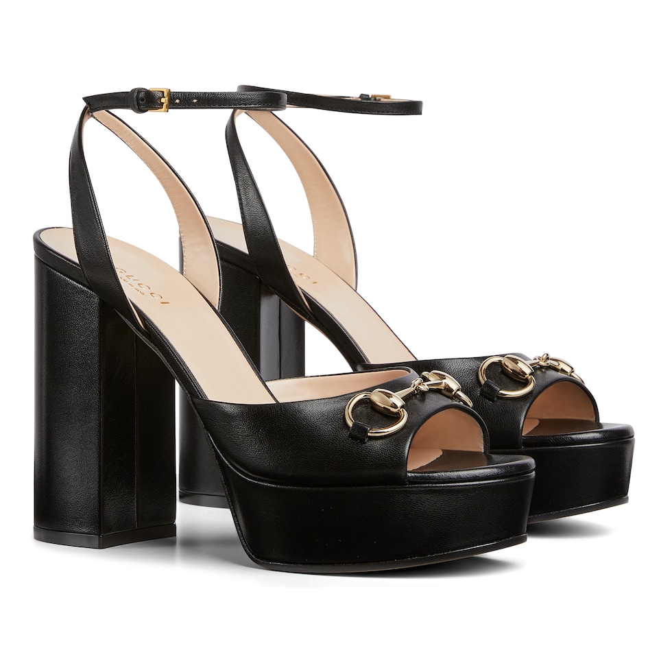 Women's Horsebit platform sandal