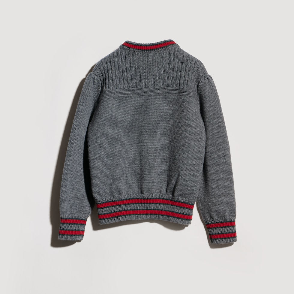 Children's wool cardigan