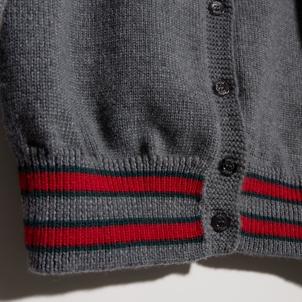 Children's wool cardigan