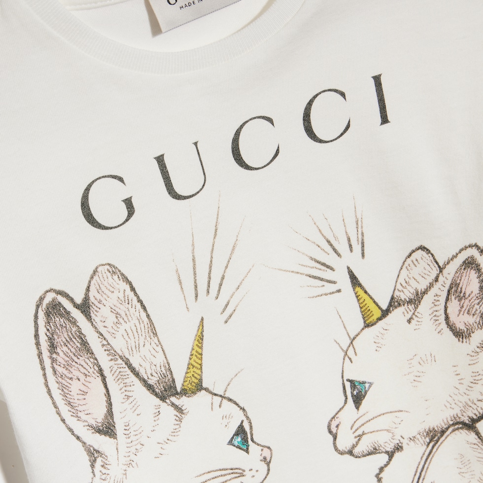 Baby cotton T-shirt with print