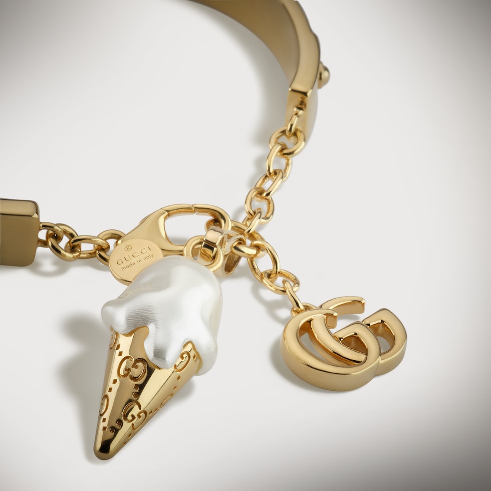 Ice-cream motif charm