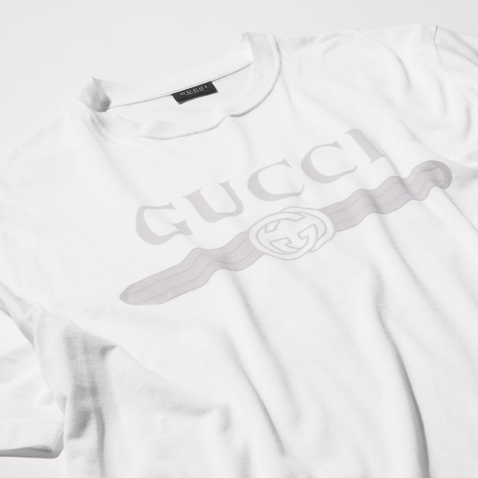 Cotton jersey T-shirt with print