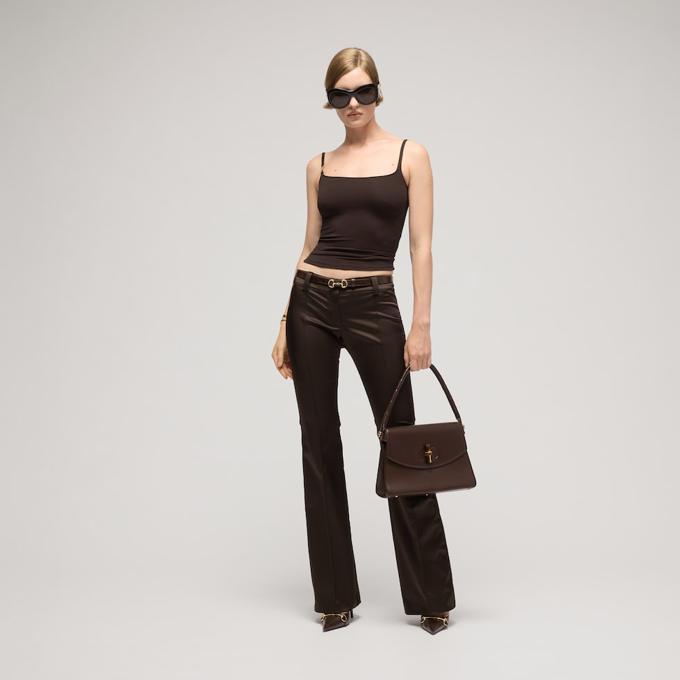 Thin belt with Horsebit buckle